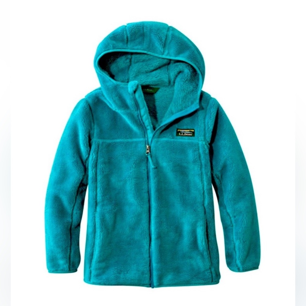 L.L.Bean Hi-Pile Fleece | Blue Pine | Size Medium 10-12